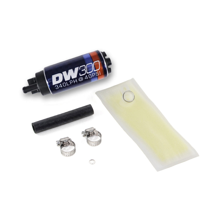 DeatschWerks DWK9-301-0846 DW300 320 LPH In-Tank Fuel Pump with Installation Kit for 1992-2000 Honda Civic and 1994-2001 Acura Integra