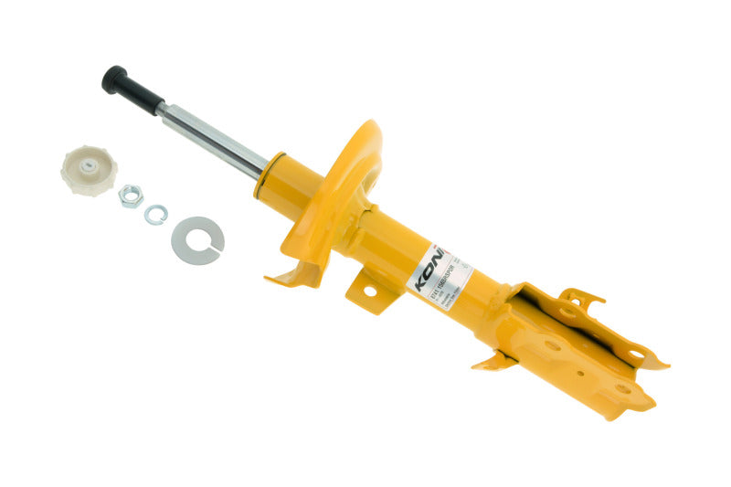 KONI Sport Yellow Front Right Shock for 2010–2014 Ford Fiesta and Mazda2, Part Number KON8741 1565RSPOR