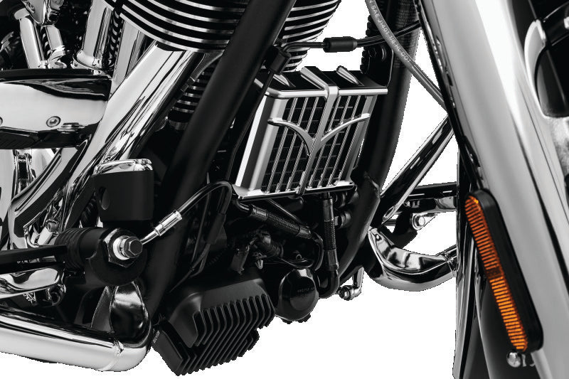 Kuryakyn 5640 Chrome Oil Cooler Cover for 2014–2023 Indian Motorcycles
