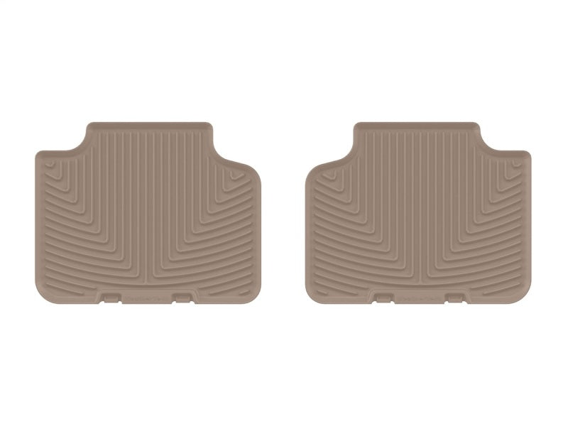 WeatherTech W776TN Rear All-Weather Floor Mats for BMW X1, BMW X2 and Mini Countryman, Tan