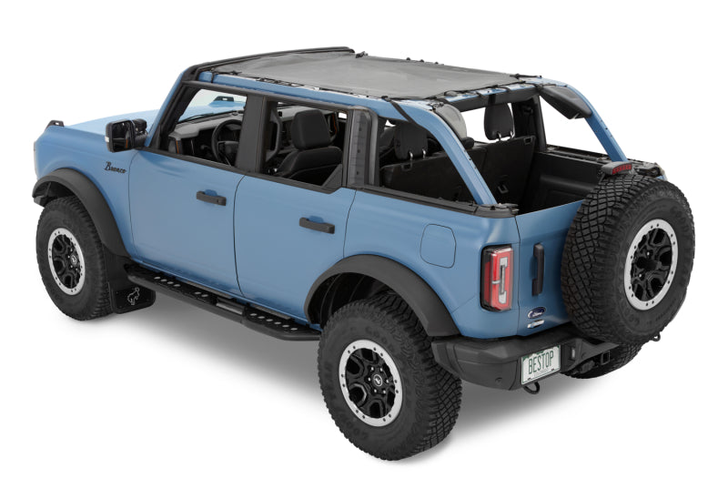 Bestop Mesh Safari Bimini for 2021-2026 Ford Bronco 4-Door