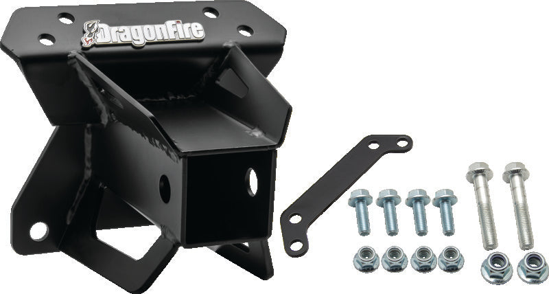 DragonFire Racing DFR520201 Heavy-Duty Rear Receiver Hitch for Kawasaki KRX 1000