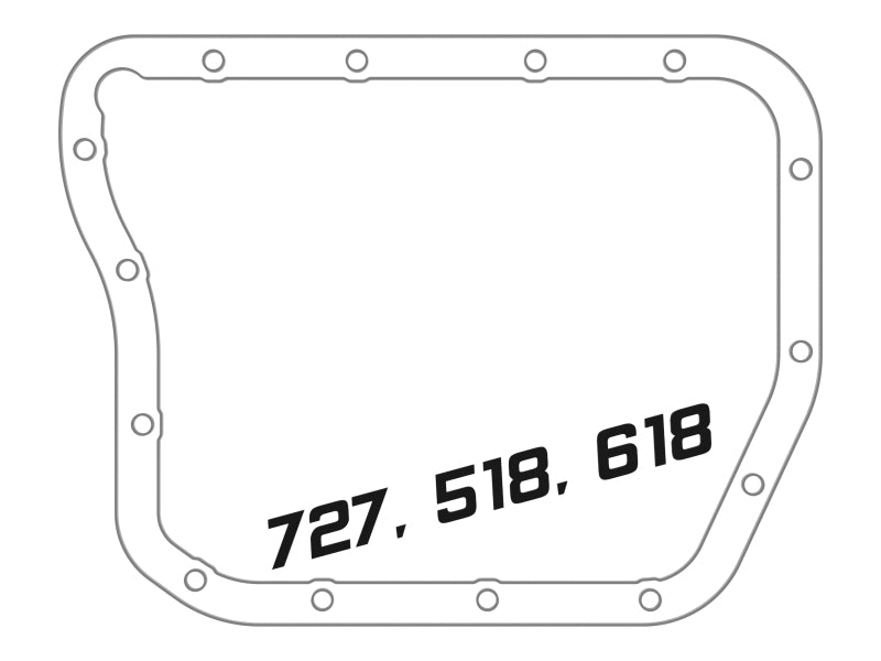 aFe POWER Pro Series Transmission Pan, Black with Machined Fins, Part Number 46-70052, Dodge Diesel Trucks 1994-2007 5.9L