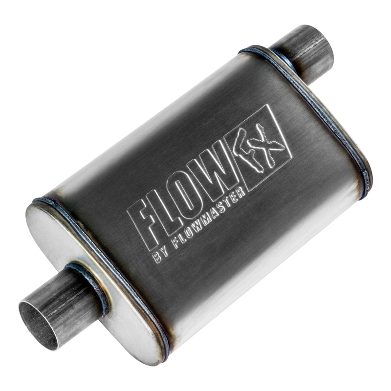 Flowmaster Flow FX Muffler for Ford F-250 2.50 Inch In/Out - Moderate Sound with Stainless Steel Construction