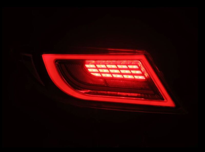 AlphaRex LUXX LED Taillights for 2022-2024 Toyota GR86 and Subaru BRZ - Alpha-Black