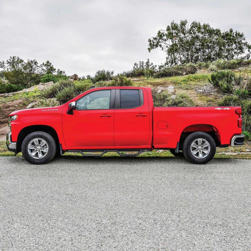 Westin Outlaw Drop Nerf Step Bars for Chevy/GMC Silverado and Sierra 1500/2500/3500 – Textured Black