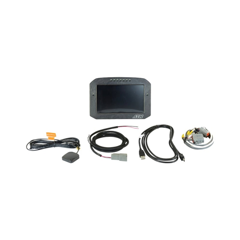 AEM CD-7G Carbon Flush Digital Dash Display with 20 Hz GPS, Part Number 30-5702F