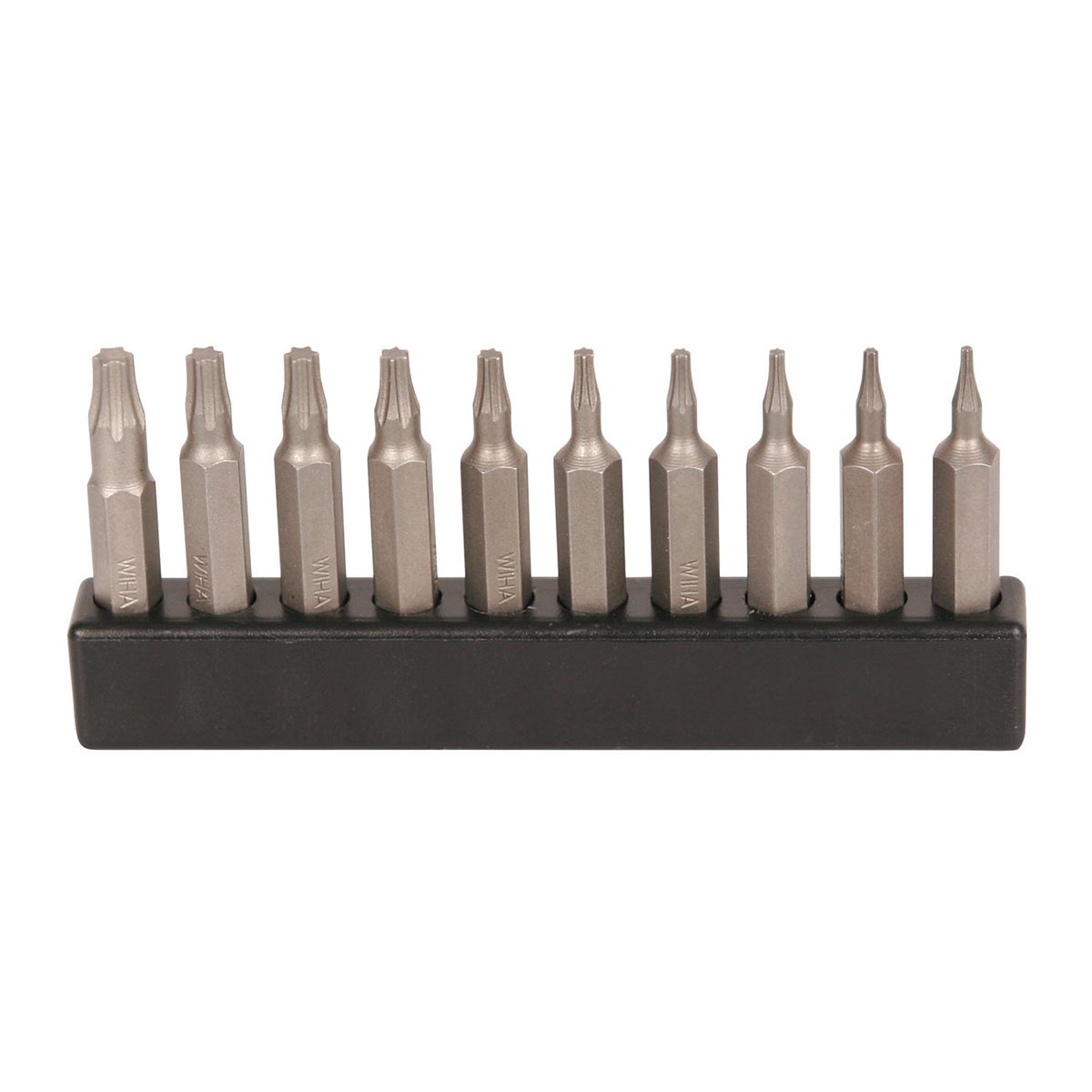Wiha Torx MicroBit Set, 10-Piece Precision Driver Bit Set