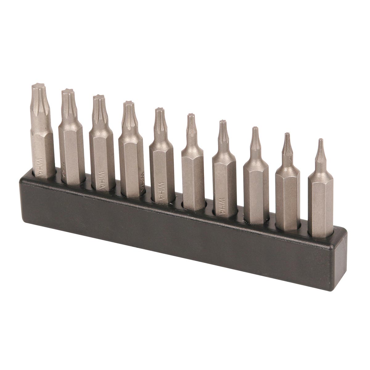 Wiha Torx MicroBit Set, 10-Piece Precision Driver Bit Set