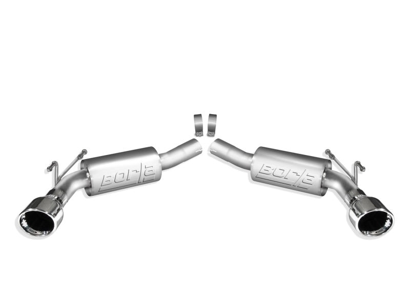 Borla 11788 ATAK Axle-Back Exhaust System for 2010-2013 Chevrolet Camaro SS 6.2L V8