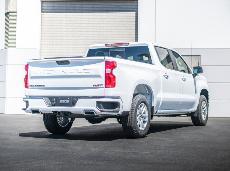Borla 140778 S-Type Cat-Back Exhaust System for 2019-2023 Chevrolet Silverado 1500 and GMC Sierra 1500 6.2L V8
