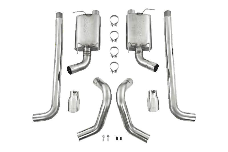 MBRP Armor Plus Cat-Back Exhaust System S7269409 for 2005-2010 Ford Mustang Shelby GT500