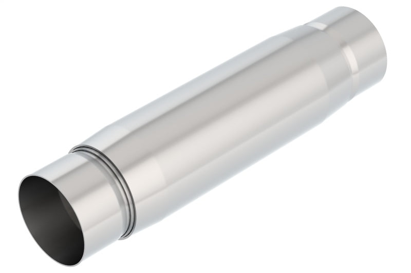 Borla CrateMuffler Resonator Option BOR400939, 3-Inch Center Inlet/Outlet