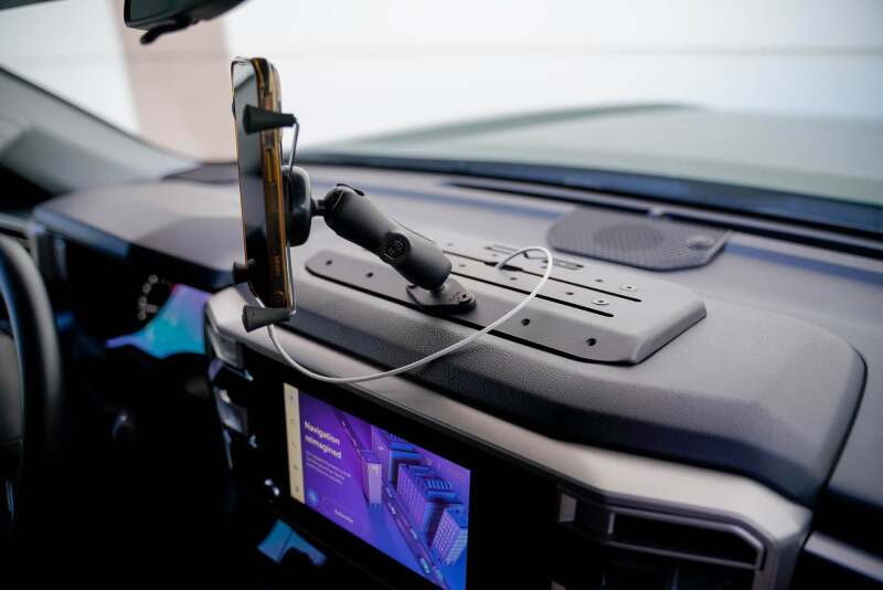 DV8 Offroad Digital Device Dash Mount dveDMT2-01 for 2022–2025 Toyota Tundra and Sequoia