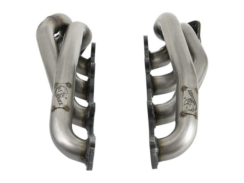 aFe Twisted Steel 304 Stainless Steel Headers for Ford F-150 5.0L V8, Part Number AFE48-33025-1