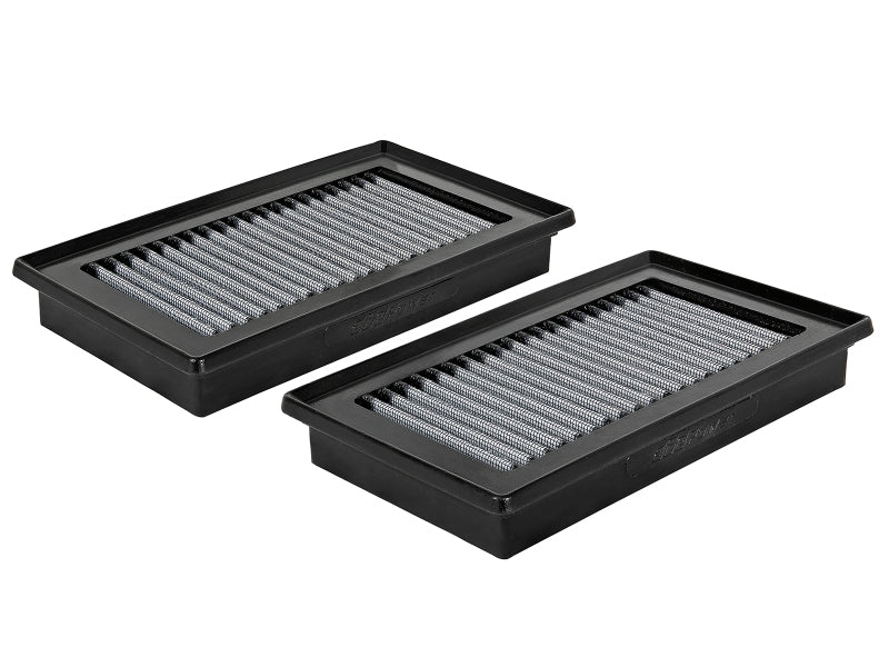 aFe Magnum FLOW Pro DRY S OE Replacement Air Filters for 2014-2018 Infiniti Q50 V6 3.5L and 3.7L, Part Number 31-10273-MA