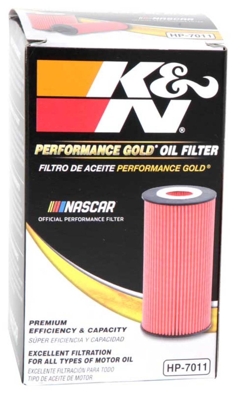 K&N Engineering HP-7011 Cartridge Oil Filter for Select Porsche Boxster and 911 Models