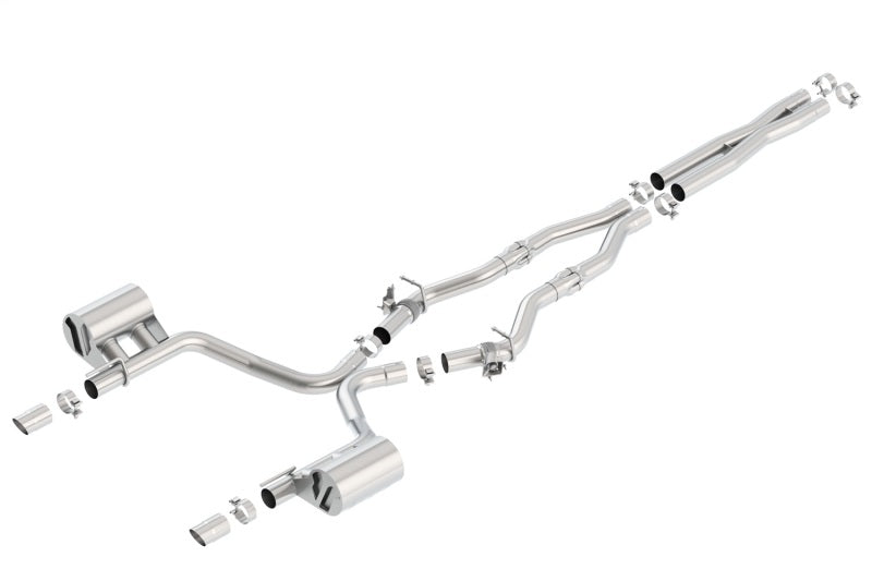Borla 140723 ATAK Cat-Back Exhaust System for 2017-2023 Chrysler 300 and Dodge Charger R/T 5.7L V8