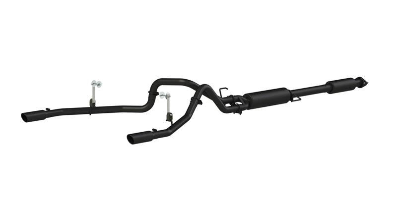MBRP S5258BLK Armor BLK Cat-Back Exhaust System for 2015-2016 Ford F-150 5.0L
