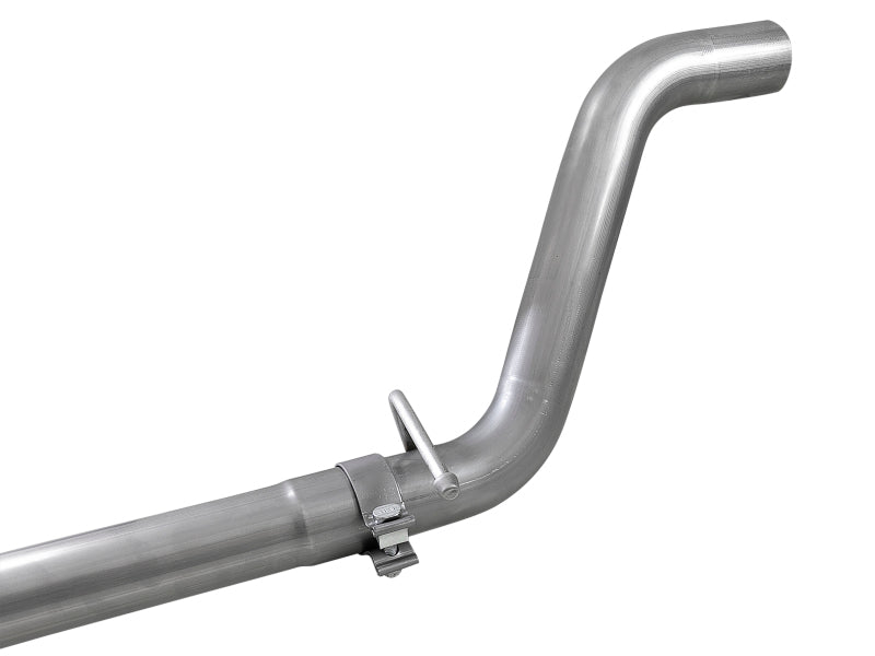 aFe MACH Force-Xp 49-48077 2.5-Inch 409 Stainless Steel Mid-Pipe with Resonator Delete for 2018-2026 Jeep Wrangler JL 3.6L