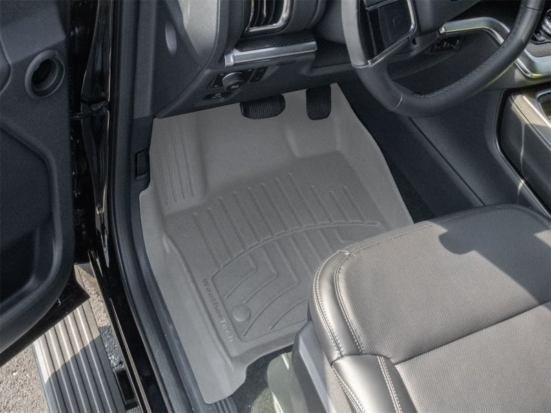 WeatherTech FloorLiner HP for Ford Expedition and Lincoln Navigator - Front, Gray (Part #wet4619481IM)