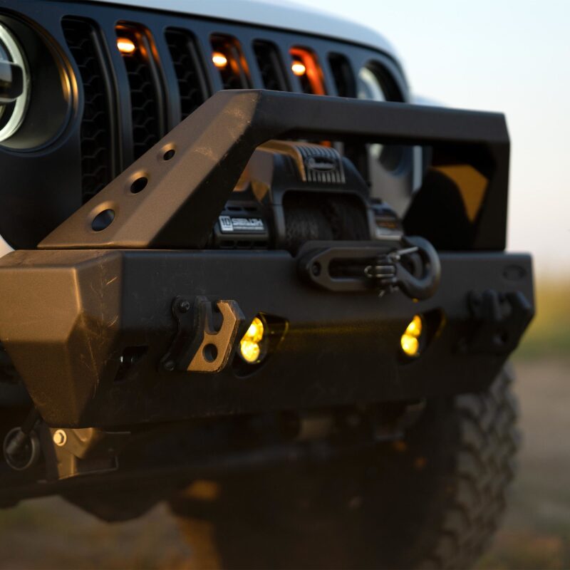 KC HiLiTES FLEX ERA 3 Dual Mode SAE Fog Lights 2-Light Master Kit kcl97147 for Jeep Aftermarket Bumpers