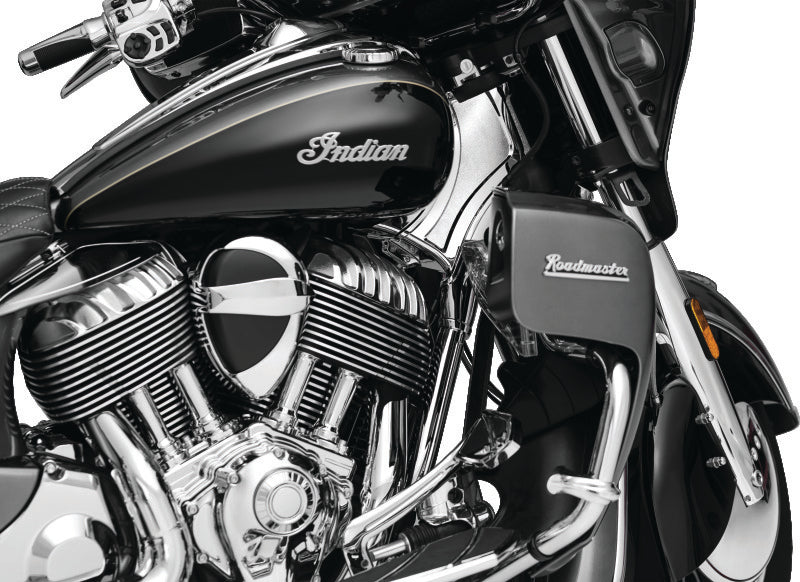 Kuryakyn 5195 Chrome Neck Cover for Indian Chieftain, Roadmaster and Springfield