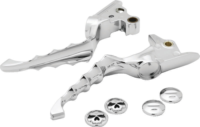 Kuryakyn 6744 Zombie Levers, Chrome