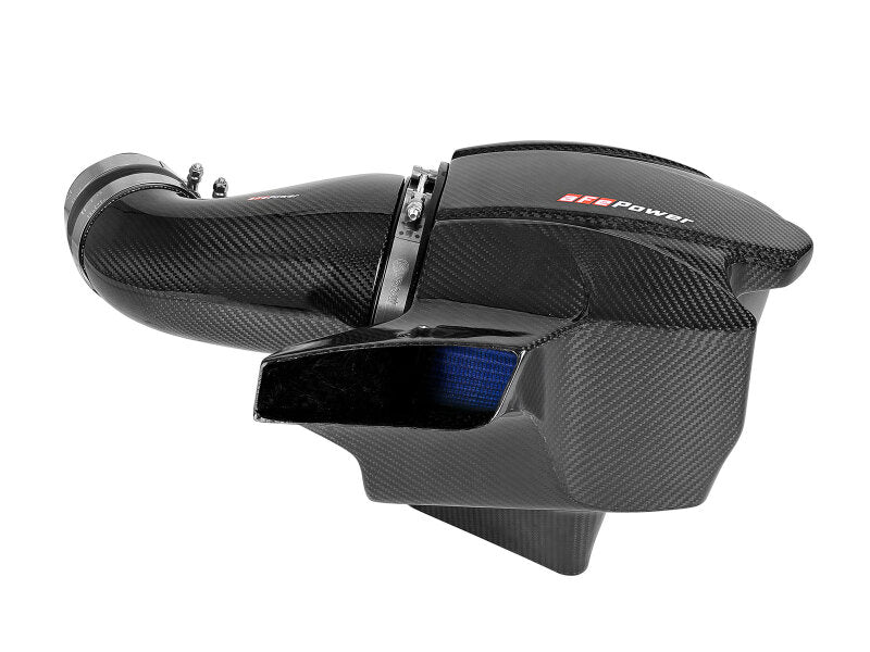 aFe Black Series Carbon Fiber Cold Air Intake with Pro 5R Filter for Jeep Grand Cherokee WK2 and Dodge Durango 6.4L HEMI, Part Number 58-10001R