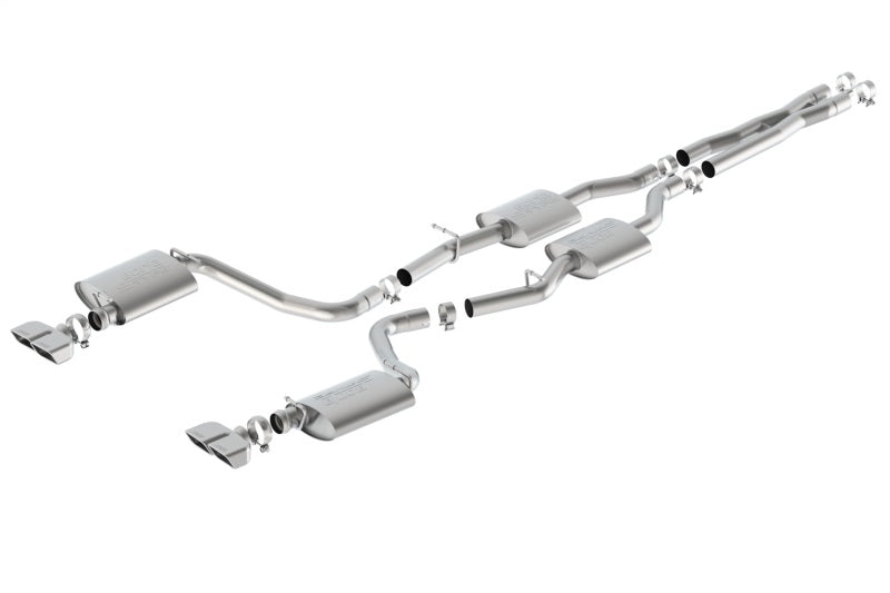 Borla S-Type Cat-Back Exhaust System 140627 for 2015–2023 Dodge Challenger R/T 5.7L V8