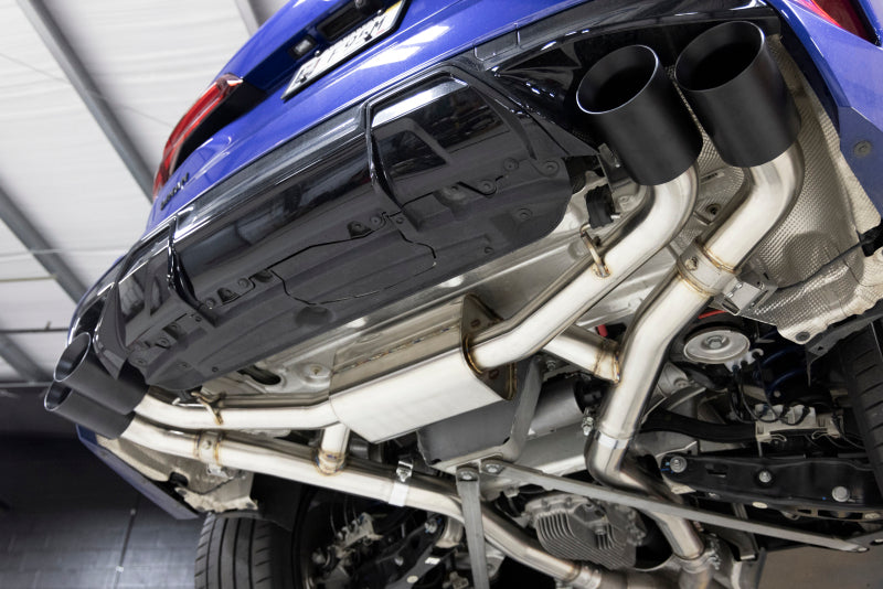 Dinan F95/F96 BMW X5 M/X6 M Valved Axleback Exhaust System with Black Tips