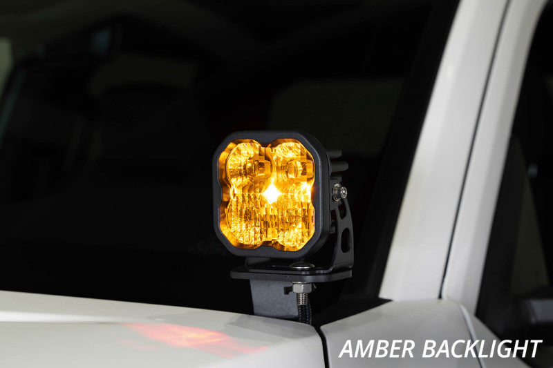 Diode Dynamics SS3 LED Ditch Light Kit for 2024+ Toyota Tacoma, Pro Yellow Combo - dioDD7941