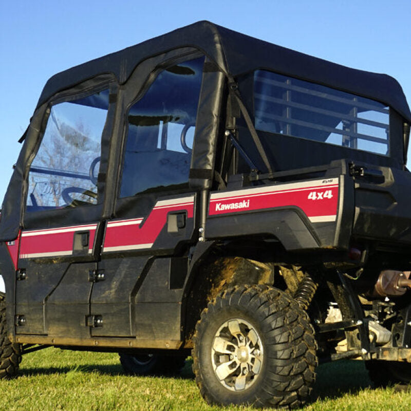 Seizmik 15+ Kawasaki Mule PRO-DXT/FXT Soft Upper Door Kit