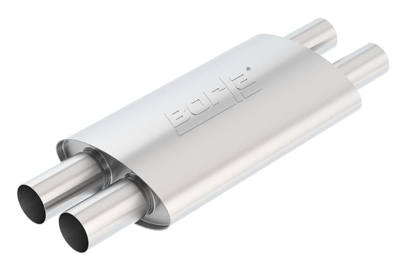 Borla 60561 Touring Muffler and Resonator for 2015-2023 Ford Mustang GT 5.0L with Borla Cat-Back Systems