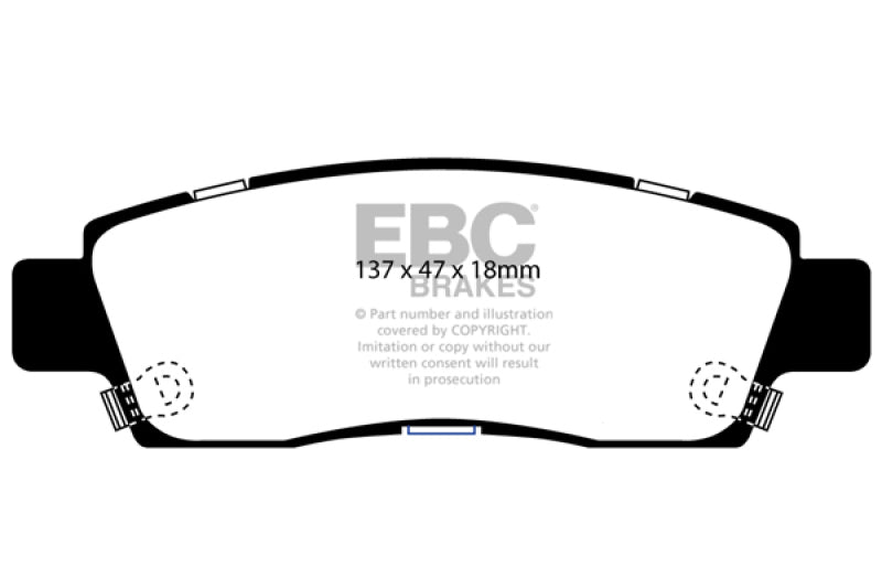 EBC Greenstuff Brake Pad Sets