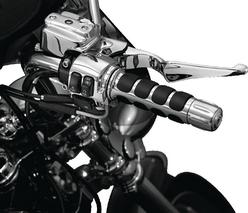 Kuryakyn 6285 Mechanical Throttle Cruise Assist in Chrome for Honda Motorcycles