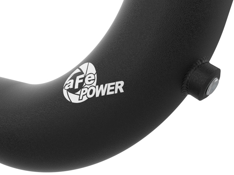 aFe BladeRunner Aluminum Hot and Cold Charge Pipe Kit, Black, Part Number 46-20634-B