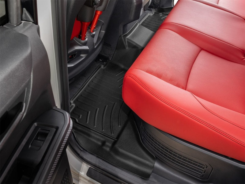 WeatherTech DigitalFit Rear Floor Liner for Toyota Tacoma 2024-2025, Black