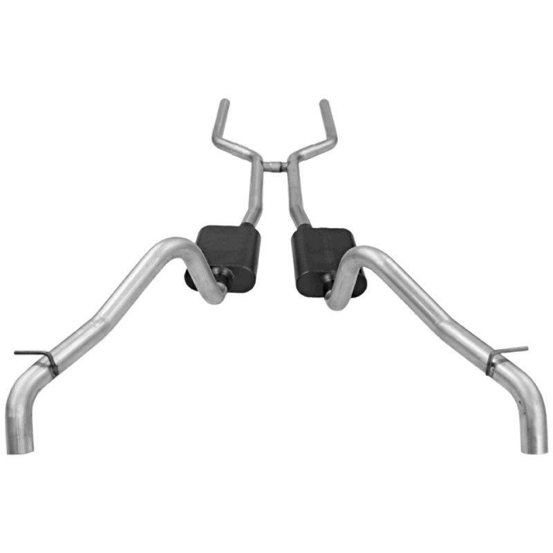 Flowmaster American Thunder 67-68 GM F-Body 2.5 inch Crossmember-Back Exhaust System for Camaro and Firebird
