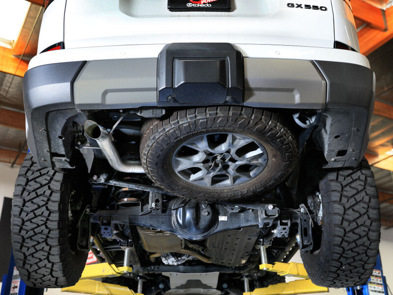 aFe Vulcan Series Stainless Steel Hi-Tuck Axle-Back Exhaust for 2024-2026 Lexus GX550 3.4L V6 Twin-Turbo, Part 49-36086