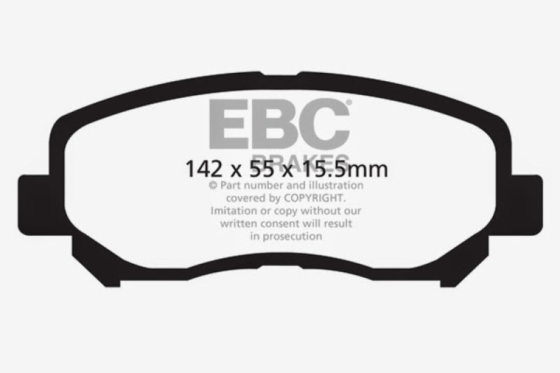 EBC Yellowstuff Brake Pad Sets