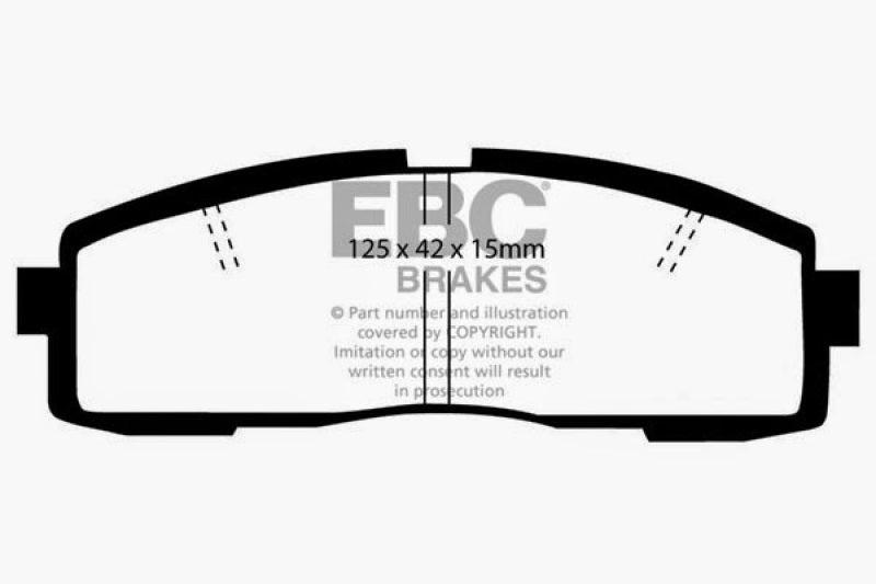 EBC Greenstuff Brake Pad Sets
