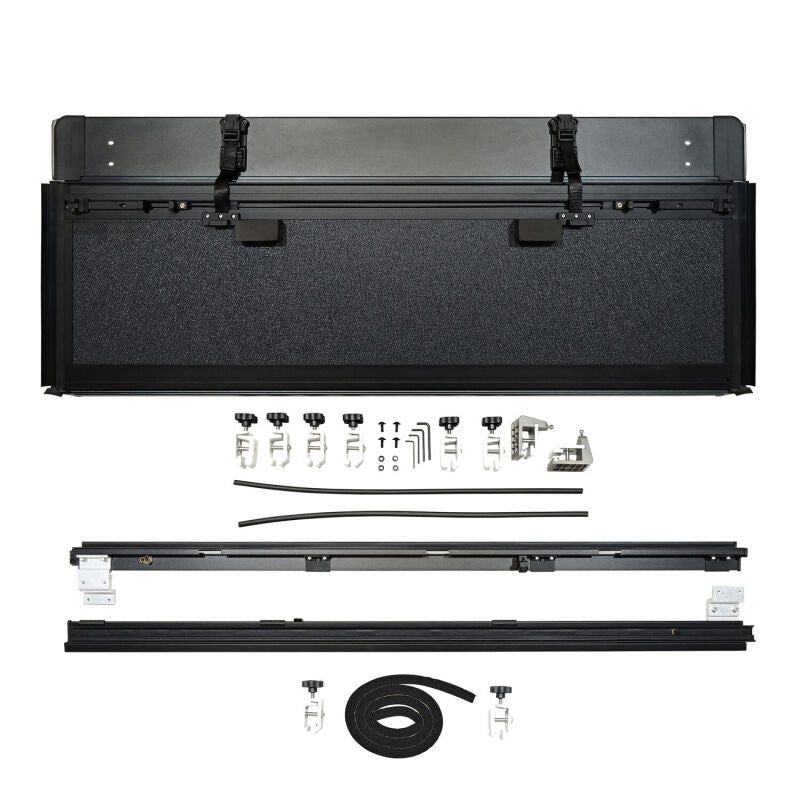 Westin 07-21 Toyota Tundra 6.5ft. Bed w/Cargo Management Hard Tri-Fold Tonneau Cover - Black