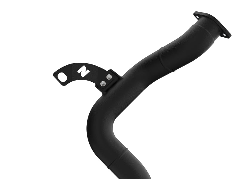 aFe BladeRunner Aluminum Hot Charge Pipe, Black, Hyundai Veloster N 2.0L Turbo, 2019-2022, Part Number 46-20768-B