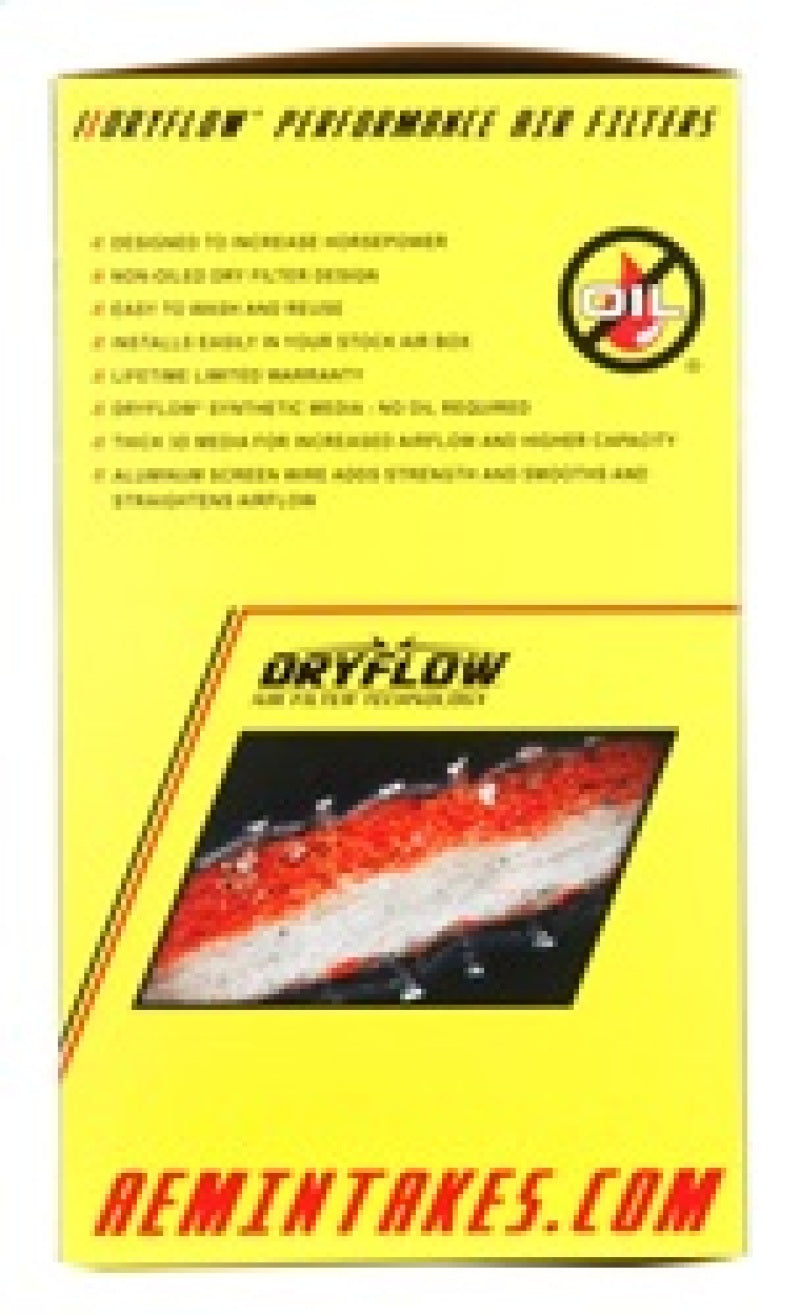 AEM Induction 21-2058DK Dryflow Universal Clamp-On Air Filter