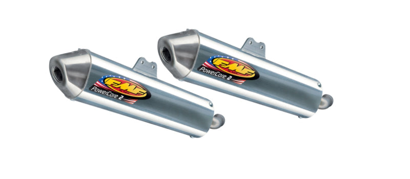 FMF Racing - FMF020264 - Yamaha Banshee Powercore 2 Silencer Set
