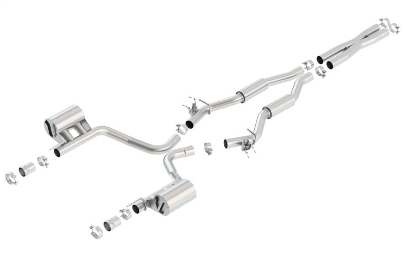 Borla 140677 S-Type Cat-Back Exhaust System for 2015-2022 Dodge Challenger SRT 392 6.4L V8