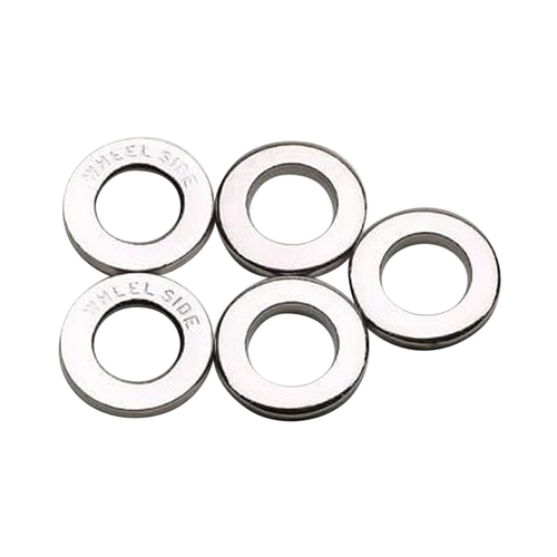 Gorilla Automotive 79912C Chrome Cragar Center Washers, 5-Pack