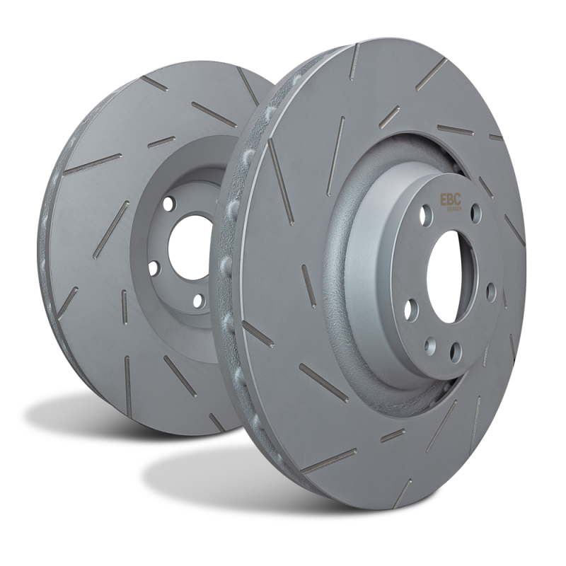 EBC USR7895 Front USR Slotted Brake Rotors for 2020+ Genesis GV80 2.5T with 2-Piston Front Calipers