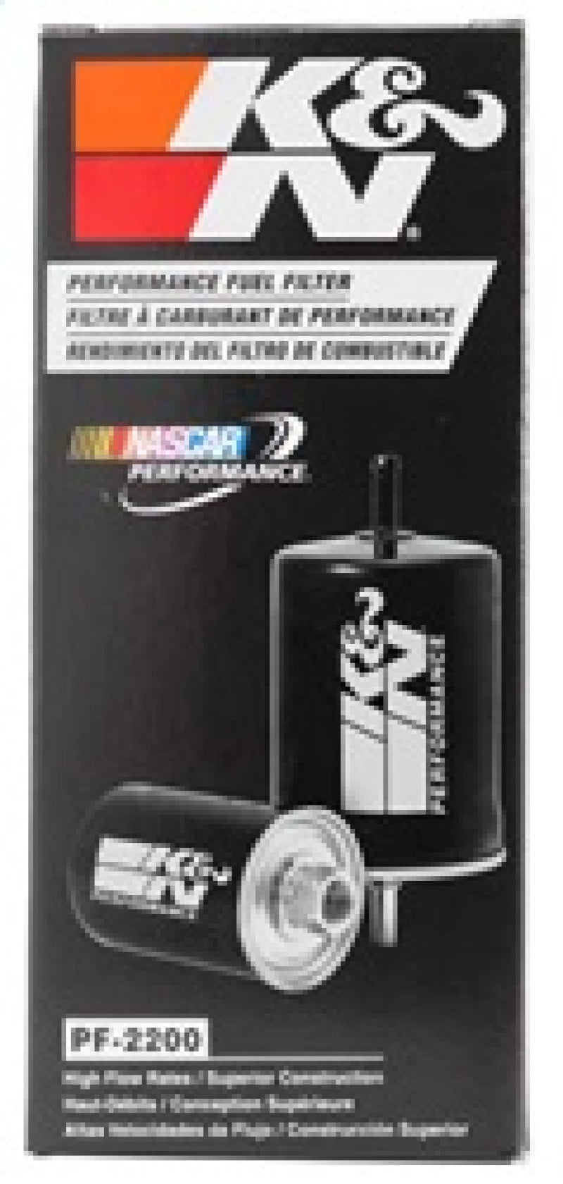 K&N Engineering PF-2200 Performance Fuel Filter with Cellulose Media